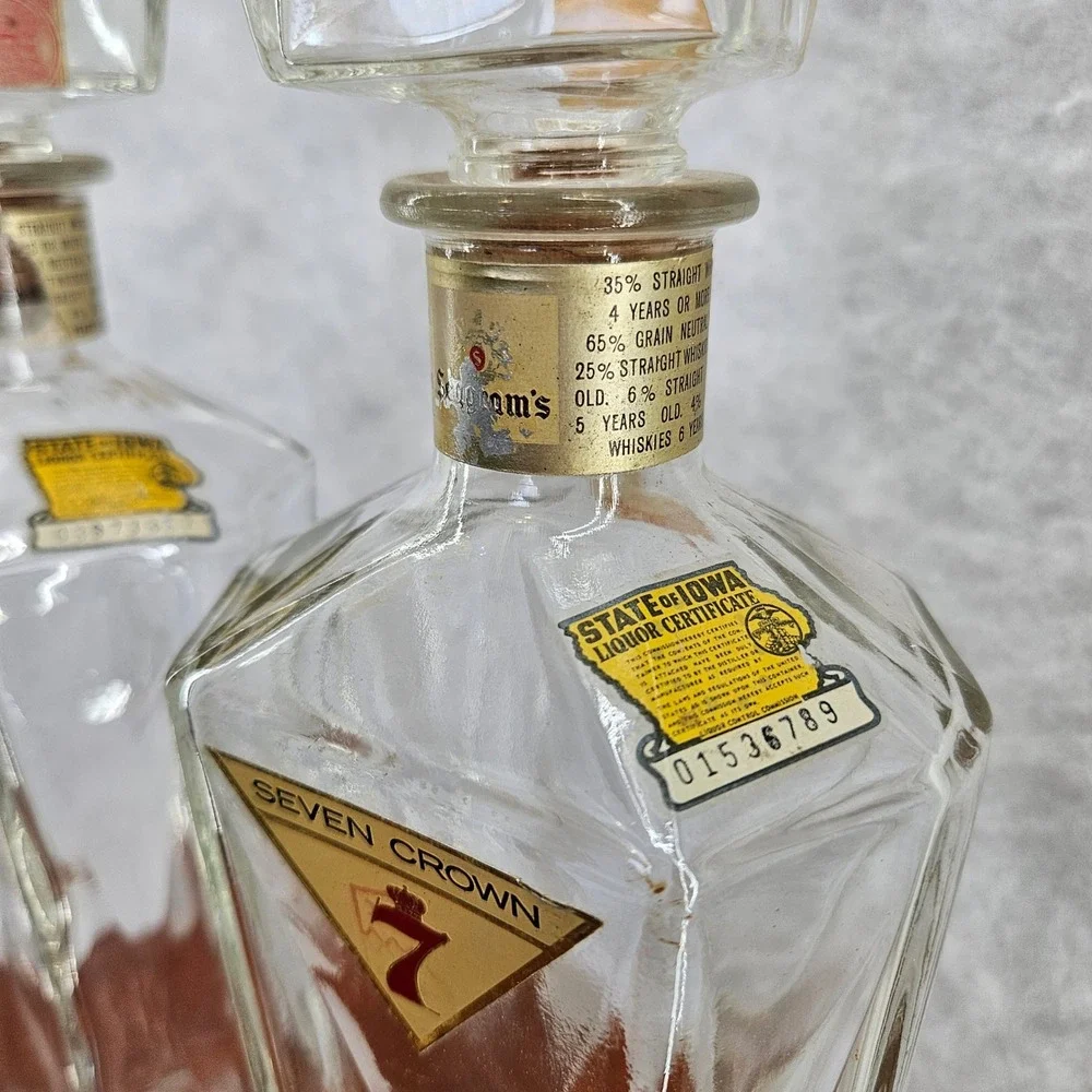 Seagrams set includes